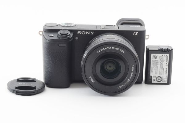 #m406★実用品★ ソニー SONY α6400 16-50mm レンズキット シャッター数700枚以下_画像1