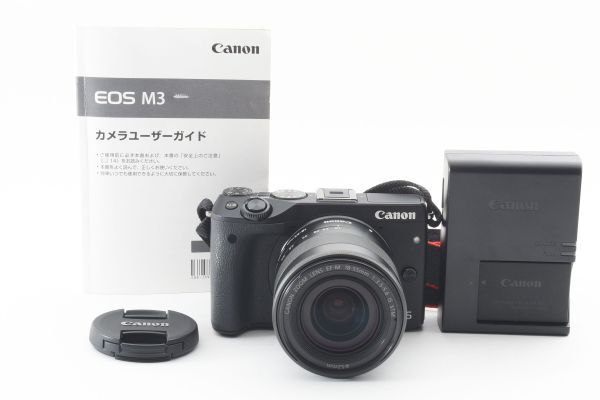 #m309★美品★ キヤノン Canon EOS M3 18-55mm レンズセット_画像1