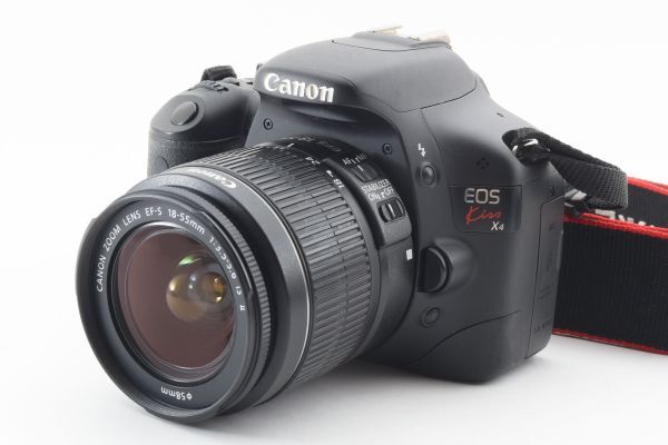 #o6★実用品★ キャノン Canon EOS Kiss X4 EF-S 18-55mm f3.5-5.6 IS_画像2