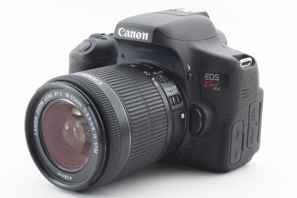 #o53★実用品★ Canon キヤノン EOS Kiss X8i 18-55mm レンズキットの画像3