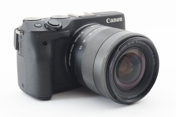 #o101★実用品★ キヤノン Canon EOS M3 18-55mm レンズセットの画像5