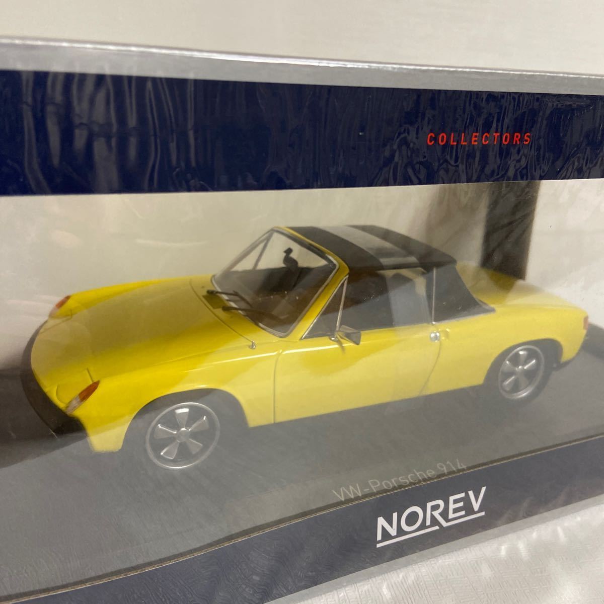 ★ノレブ／NOREV：1/18 ★VW－ポルシェ 914/6 ／VW－PORSCHE 914/6 1973 (Yellow) ★未展示モデル♪_画像7