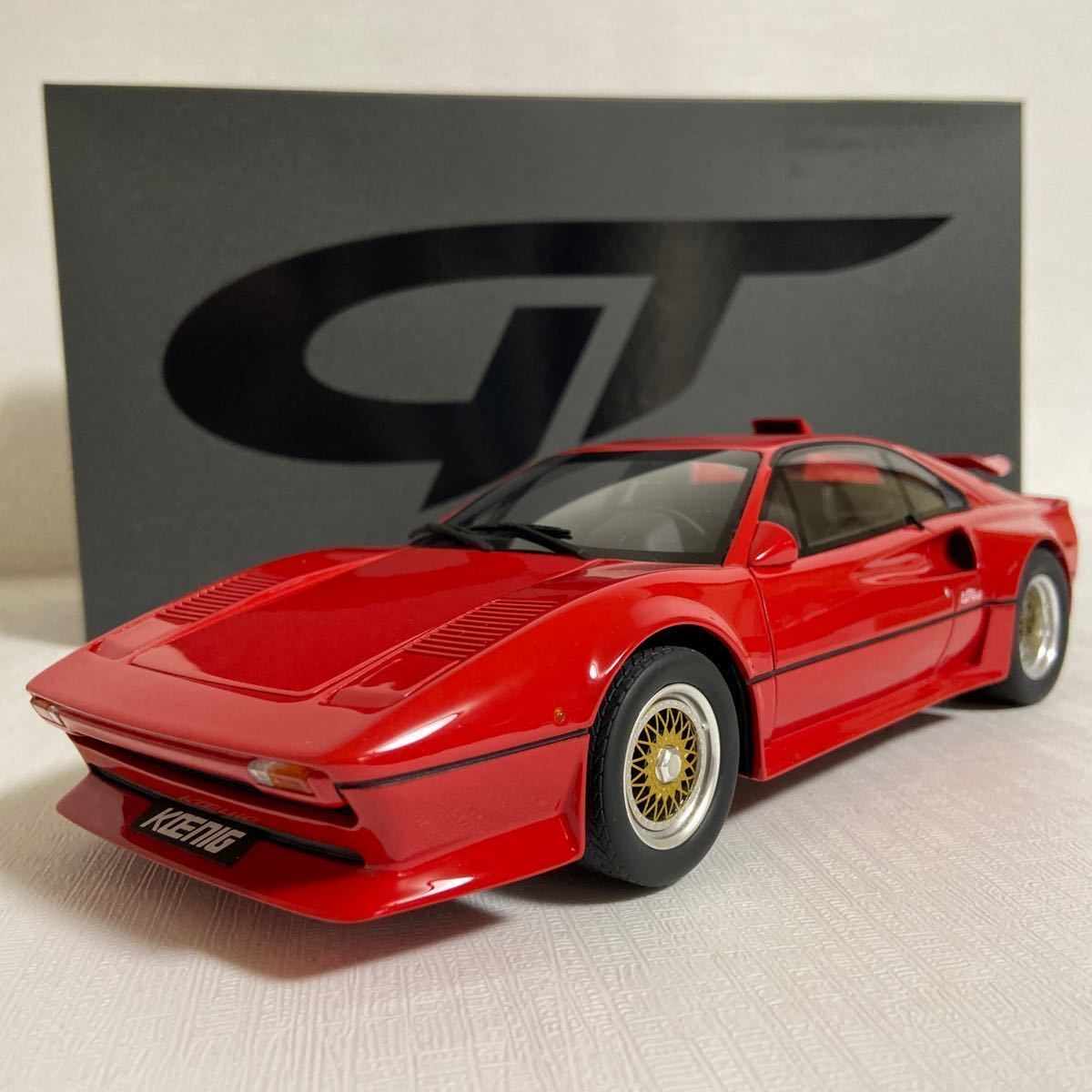 ★GTスピリット／GT_SPIRIT：1/18 ★フェラーリ 308 ケーニッヒスペシャル／Ferrari 308 KOENIG SPECIALS (Red)★999台限定モデル_画像1