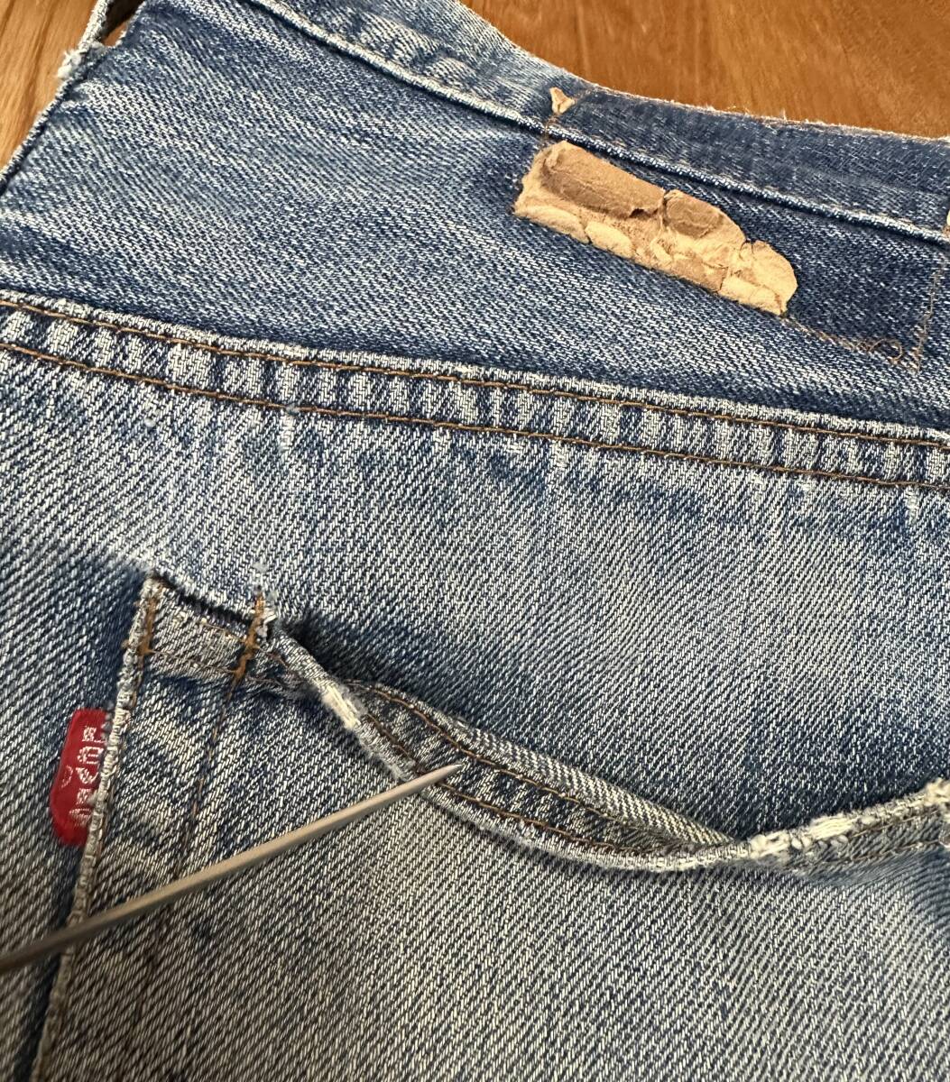 70s vintage Levi's 501 66前期 デニムパンツ ヴィンテージ オリジナル USA製 70年代 古着