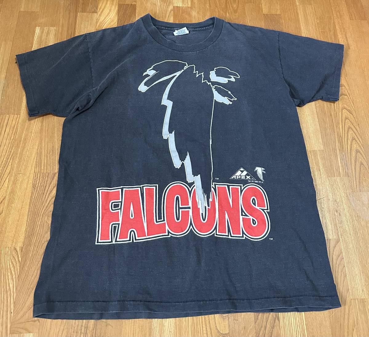 L vtg 90s 1993 Atlanta Falcons t shirt ヴィンテージ オリジナル USA製 古着