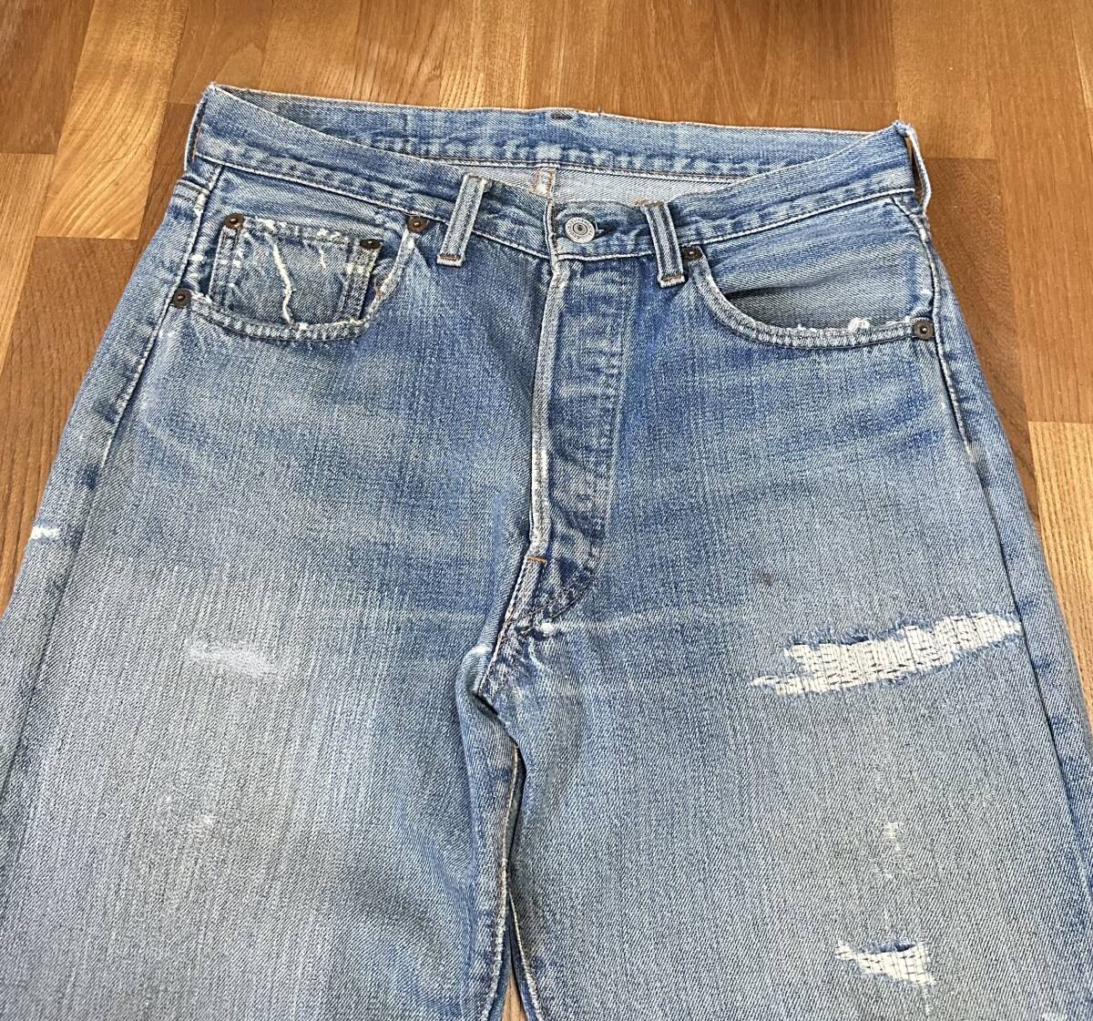 70s vintage Levi's 501 66前期 デニムパンツ ヴィンテージ オリジナル USA製 70年代 古着_画像1