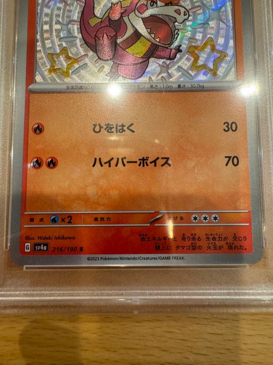 アチゲータ s PSA10 ポケモンカード シャイニートレジャー