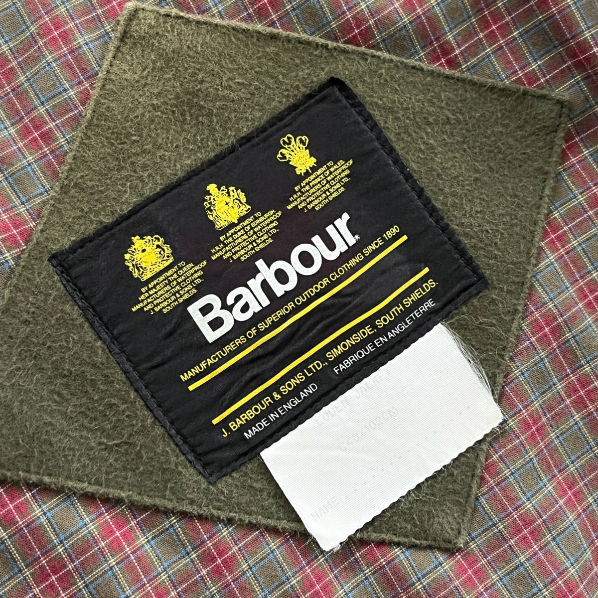 【Vintage】Barbour ローデンジャケット 40 LODEN JACKET ローデンクロス dfct_画像3