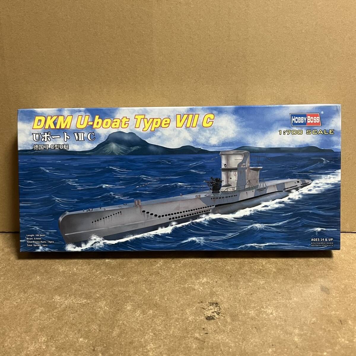 ホビーボス 1/700 DKM U-Boat Type VII C ！_画像1