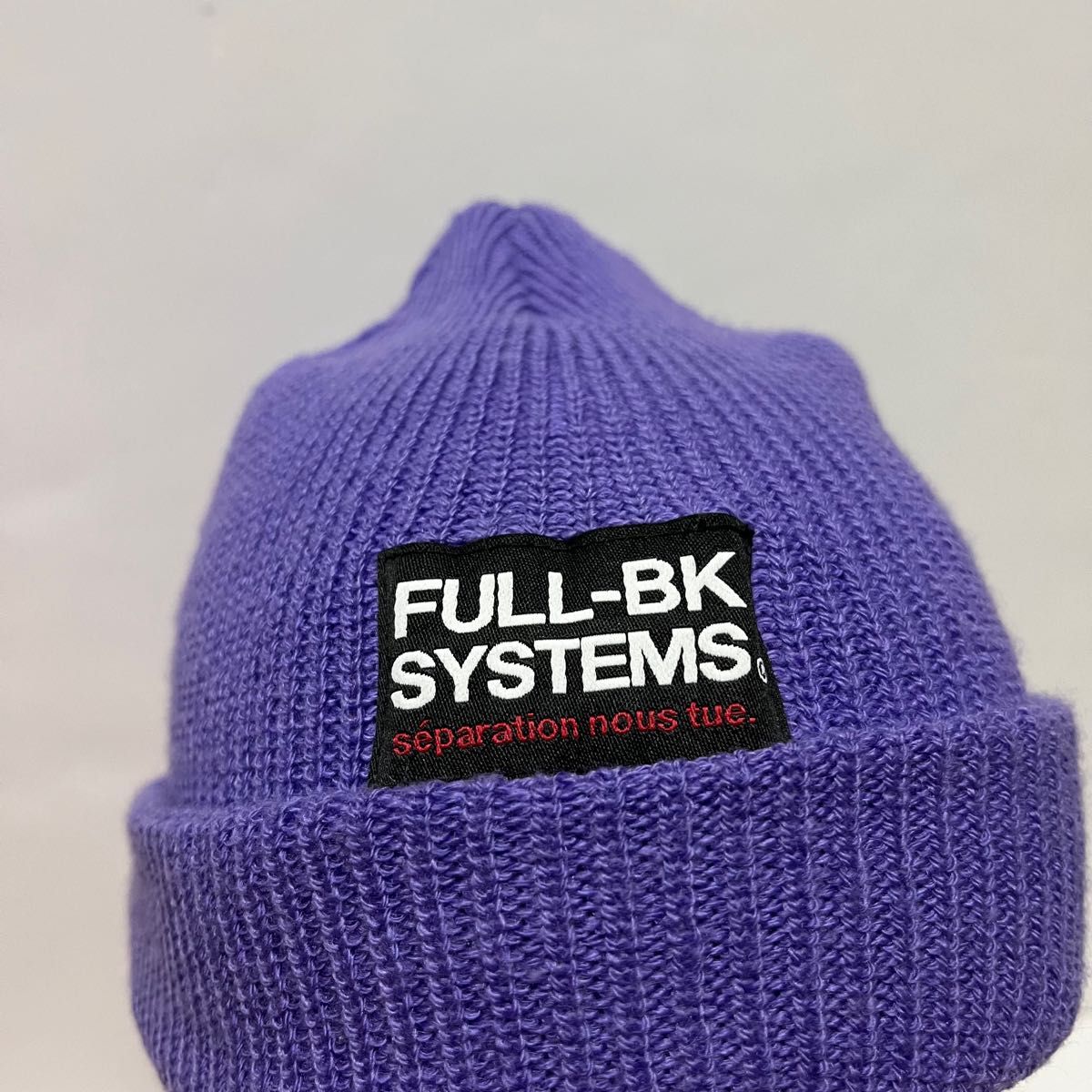 FULL-BK Knit Cap Purple