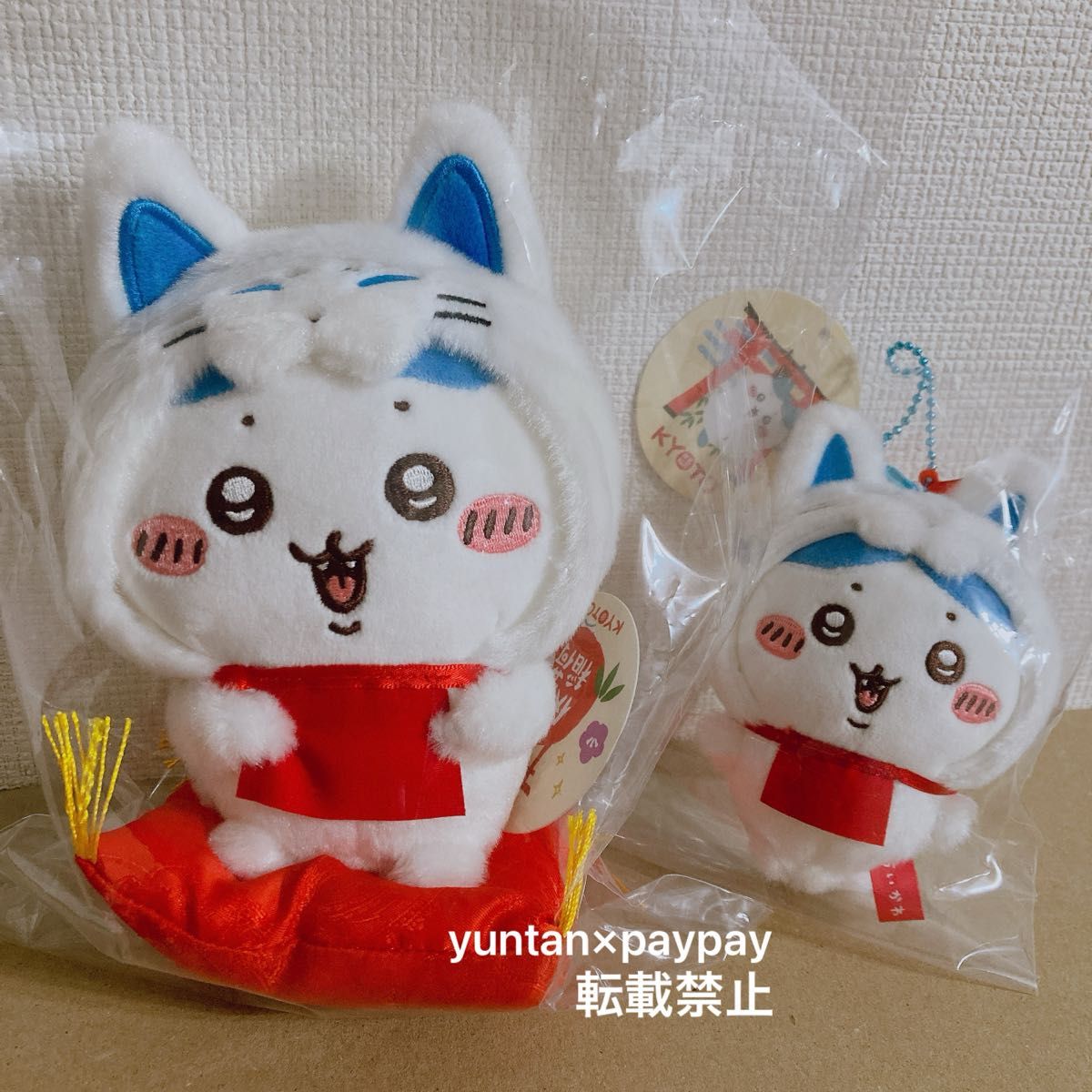 ちいかわ もぐもぐ本舗 ハチワレ 伏見稲荷なぬいぐるみ 伏見稲荷 ちいかわ もぐもぐ本舗 ハチワレ 伏見稲荷なぬいぐるみ 伏見稲荷