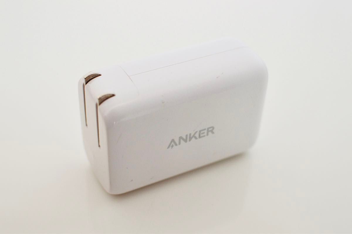 中古良品 Anker PowerPort III 65W Pod 折りたたみ式急速充電器 純正品