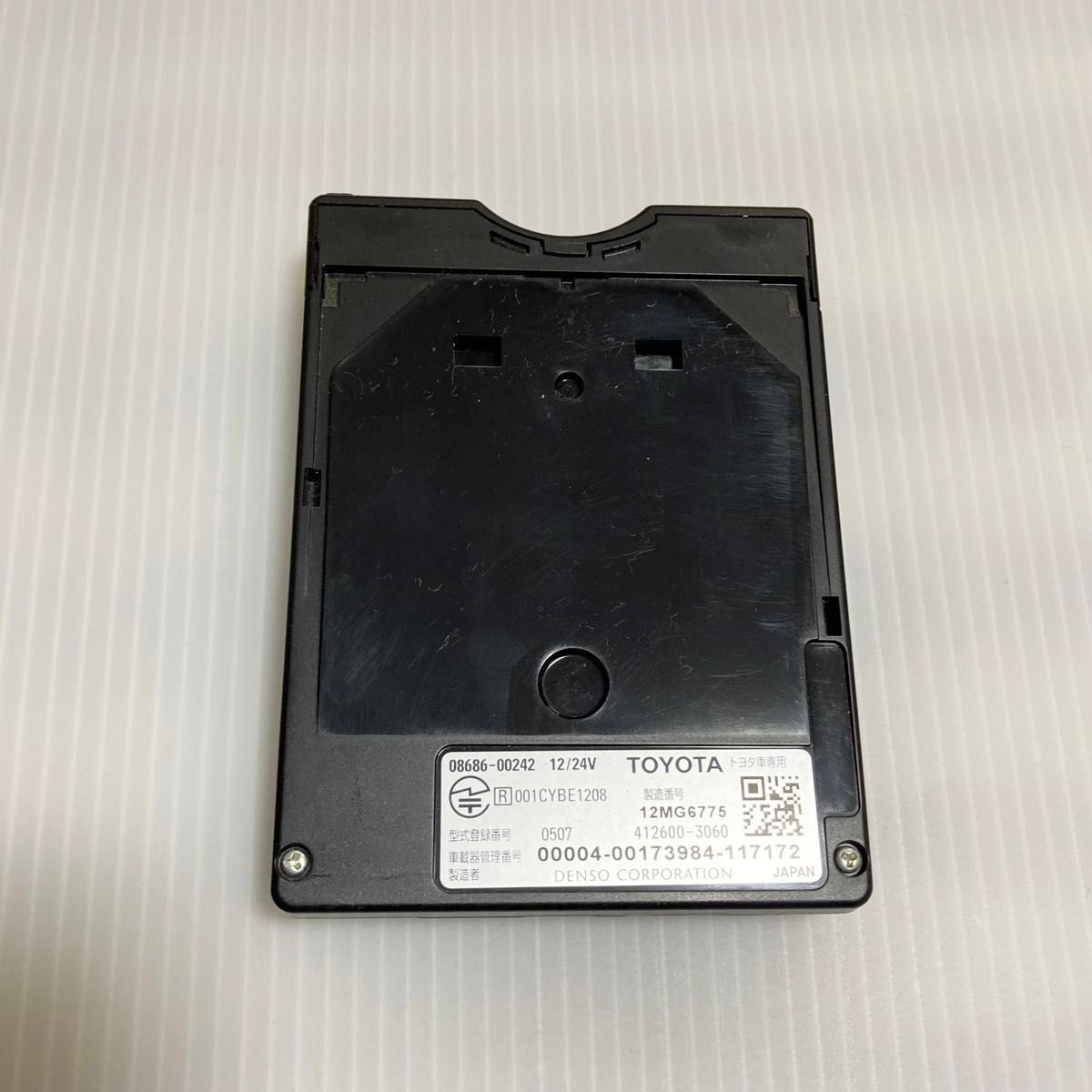 TOYOTA トヨタ DENSO デンソー 国産 純正 ETC車載器 付属品 説明 TOYOTA トヨタ DENSO デンソー 国産 純正 ETC車載器 付属品 説明