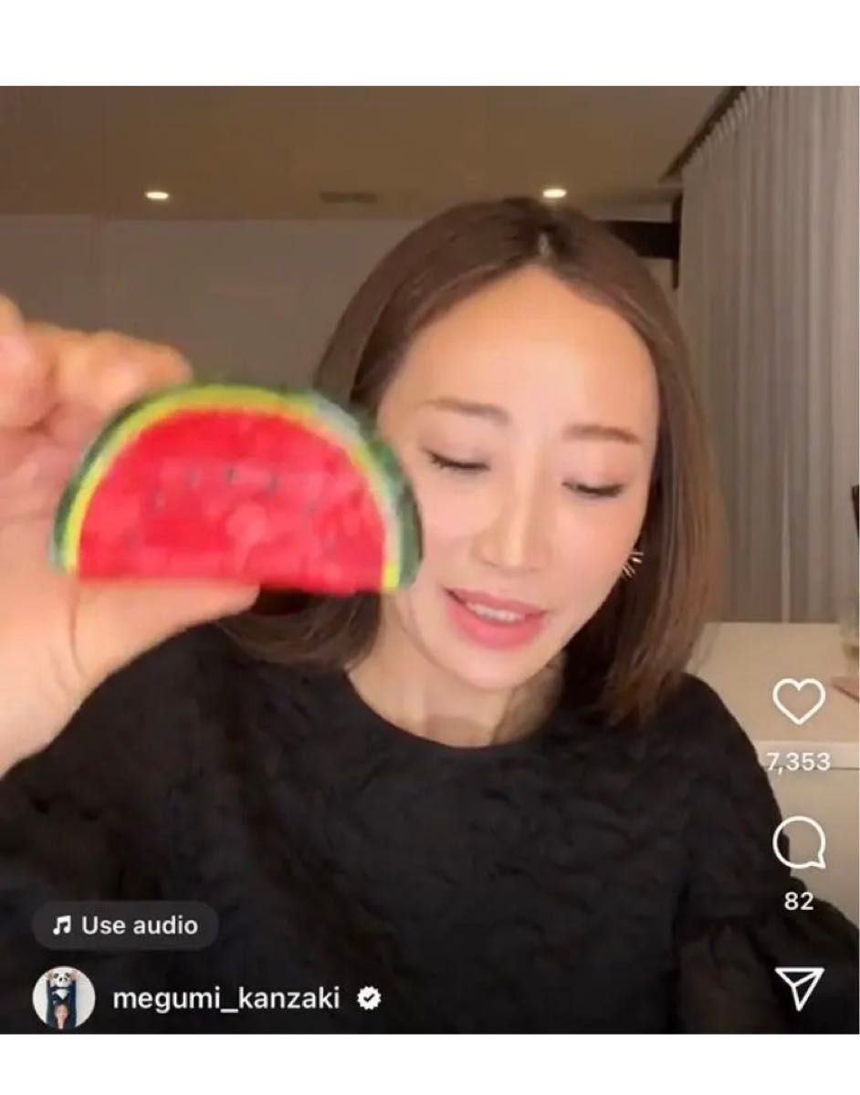 【Watermelon】ククシュゼット coucousuzette ヘアクリップ 新品　正規品　フランス輸入