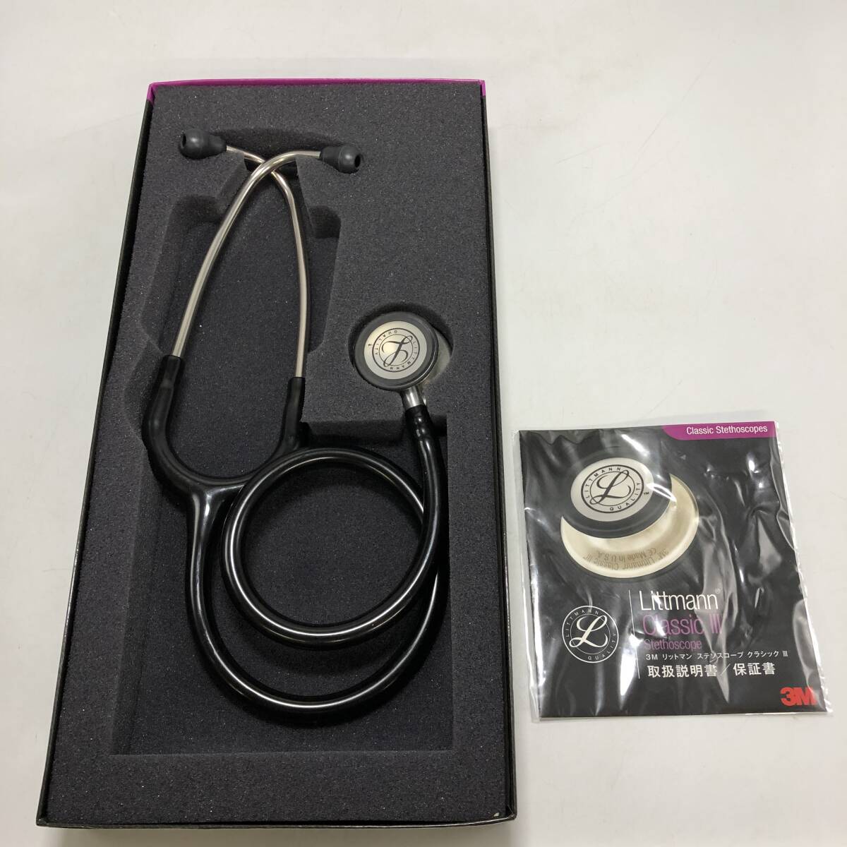 リットマン Littman ClassicⅢ Stethoscope 聴診器 現状品 ステソスコープ スリーエム 3M_画像2