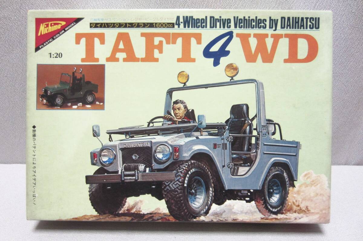 未組立 ★ ニチモ 1/20　ダイハツ タフト グラン 1600cc　DAIHATSU TAFT 4WD ★ モーターライズ ★ NICHIMO