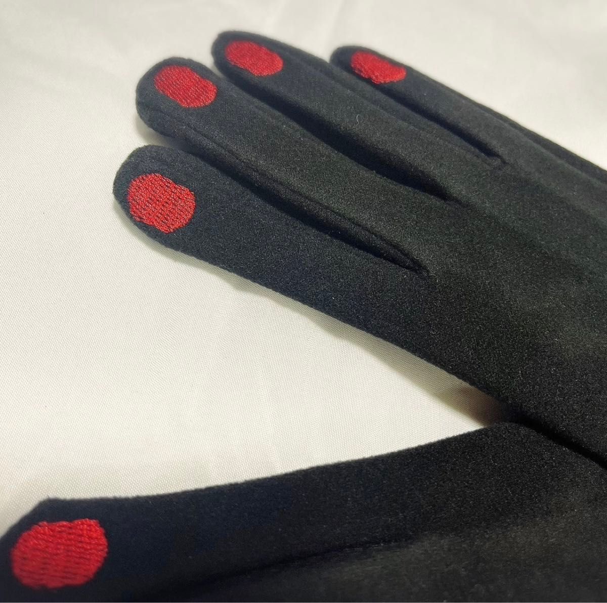 【スマホ対応 】手袋 SALE ネイルデザイン レディース かわいい 裏起毛 暖か