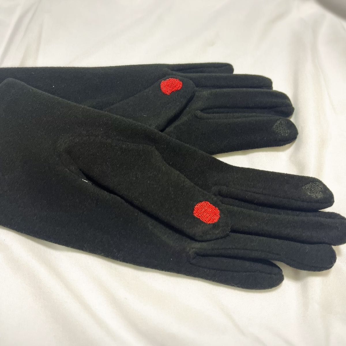 【スマホ対応 】手袋 SALE ネイルデザイン レディース かわいい 裏起毛 暖か