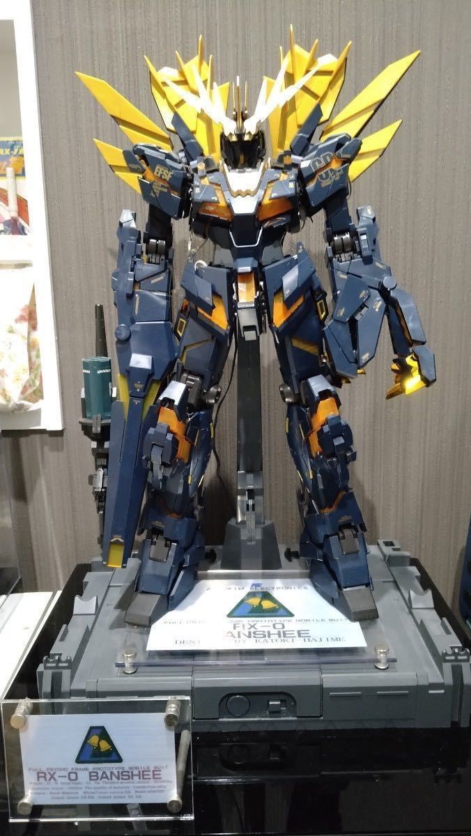 PG 1/60　ユニコーンガンダム　バンシィ　ノルン　LED内蔵　完成品　機動戦士ガンダムuc プレバン　アームドアーマー_画像6