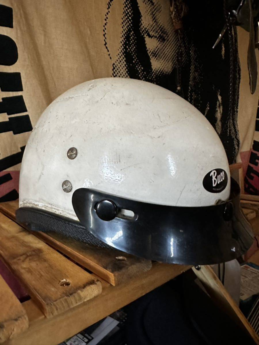 buco Sシェル プロテクター ヴィンテージハーフヘルメットの画像4
