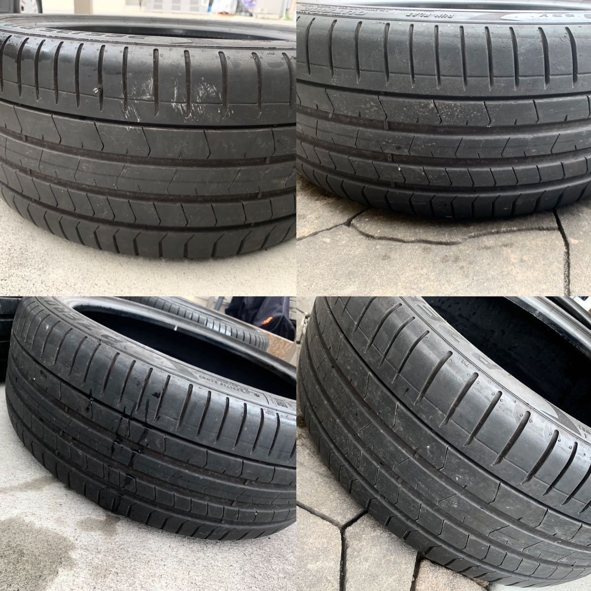 P ZERO - PIRELLI ピーゼロ - ピレリ　225/40R19 255/35R19 ランフラット　タイヤ　4本セット　 BMW G20 G21 BMW純正タイヤ _画像4