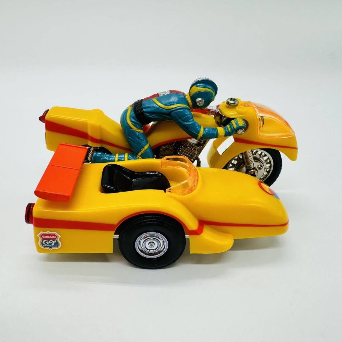 極美品】壊合金 人造人間キカイダー サイドマシーン RG-01 ダイ 極美品】壊合金 人造人間キカイダー サイドマシーン RG-01 ダイ