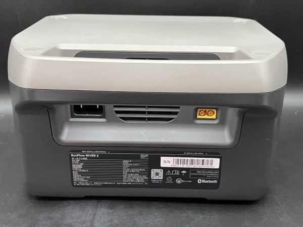 ★【同梱不可】中古品 エコフロー ポータブル電源 EcoFlow RIVER 2 ZMR600-JP 防災グッズ_画像3