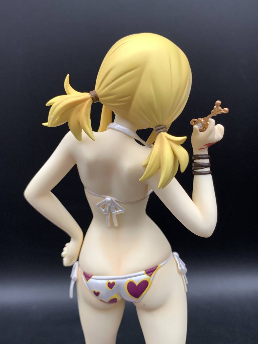 ★【同梱不可】中古品 X-PLUS エクスプラス FAIRY TAIL フェアリーテイル ルーシィ・ハートフィリア 1/7スケール フィギュア_画像6