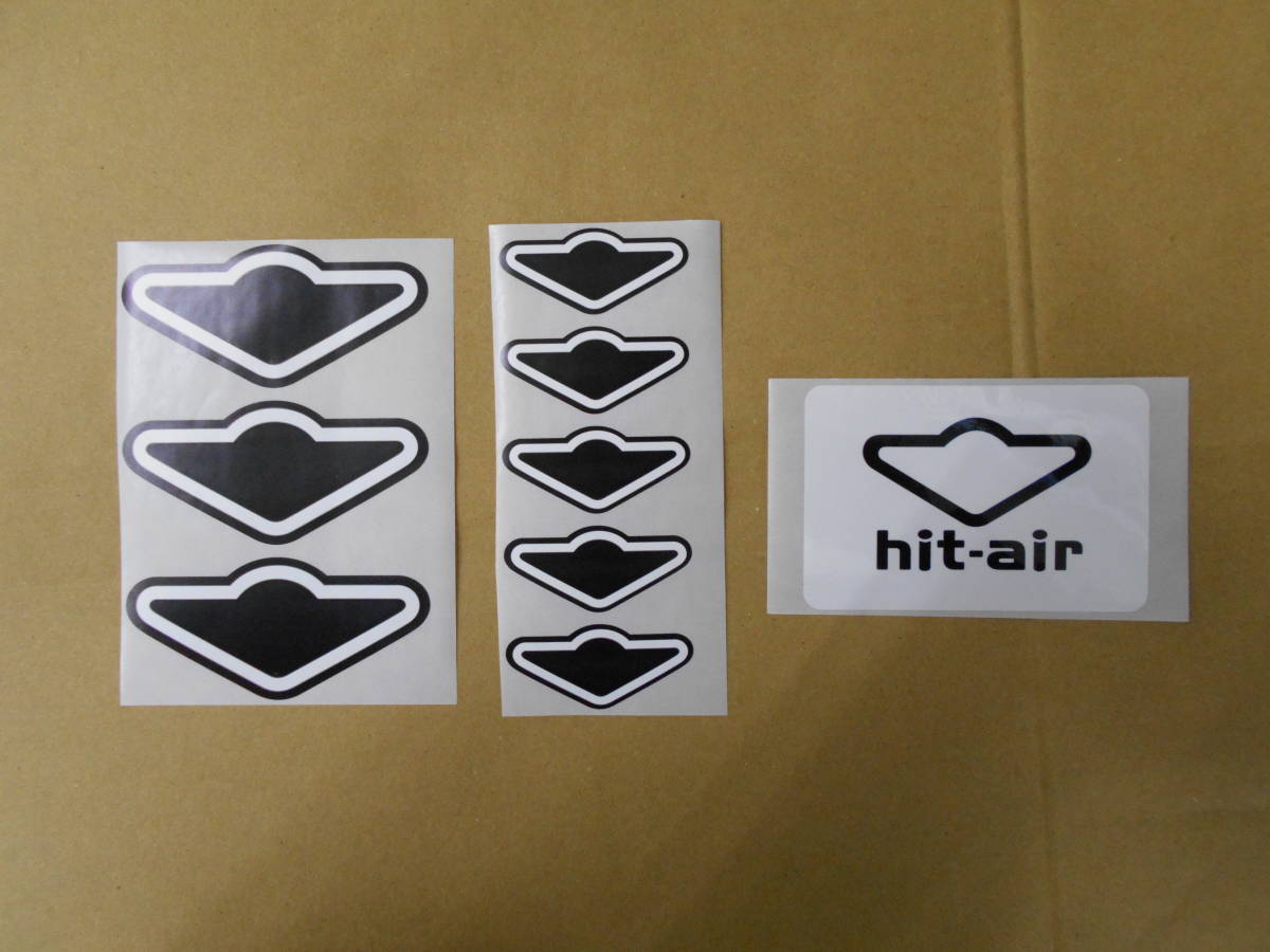 未使用　ヒットエアー　ステッカー　HITAIR　HIT　AIR　まとめて　クリックポスト_画像1