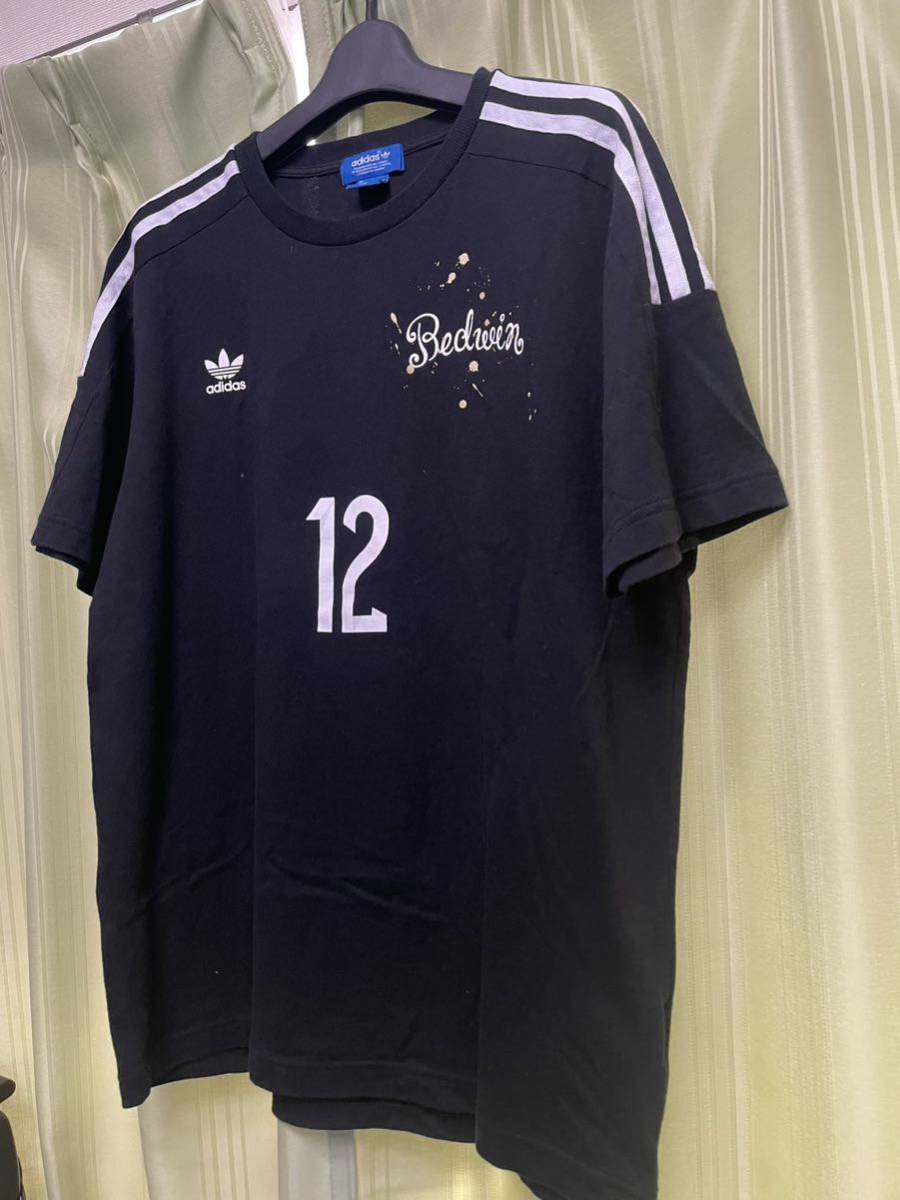 BEDWIN & THE HEARTBREAKERS × adidas collaboration soccer shirt size O limitation Japan representative 