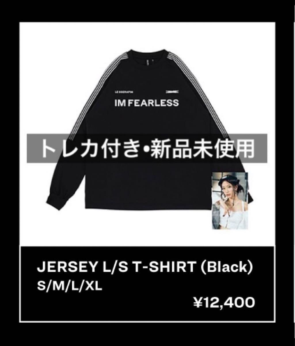 LESSERAFIM ルセラフィム Tシャツ ジャージ POPUP ポップアップ トレカ Mサイズ 新品未使用 インスタントフォト