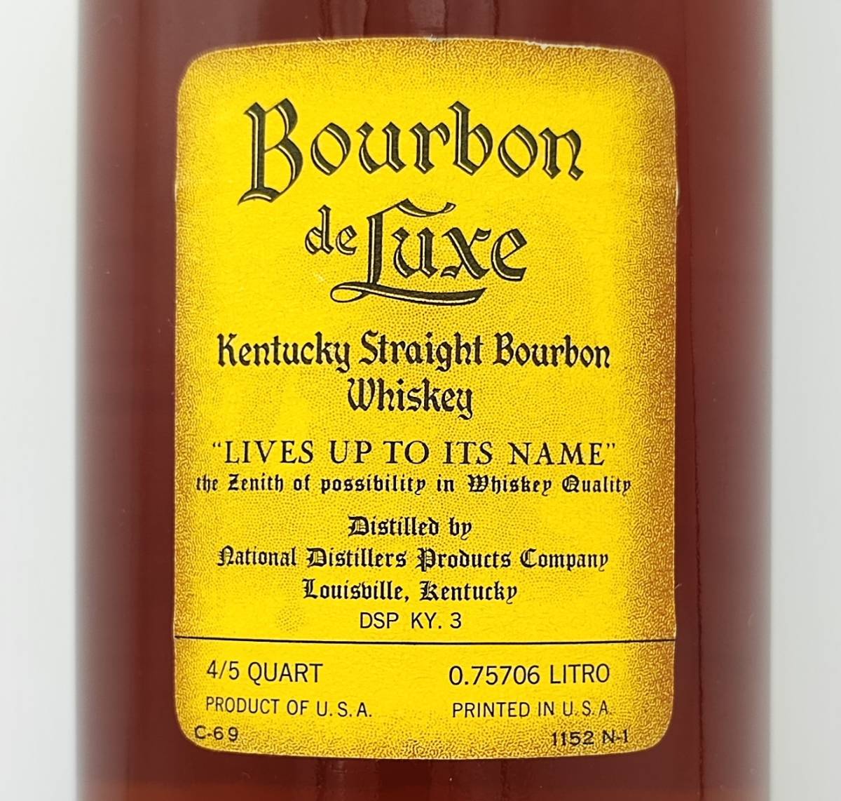BOURBON DE LUXE 4年 バーボン デラックス ケンタッキー BOURBON DE LUXE 4年 バーボン デラックス ケンタッキー
