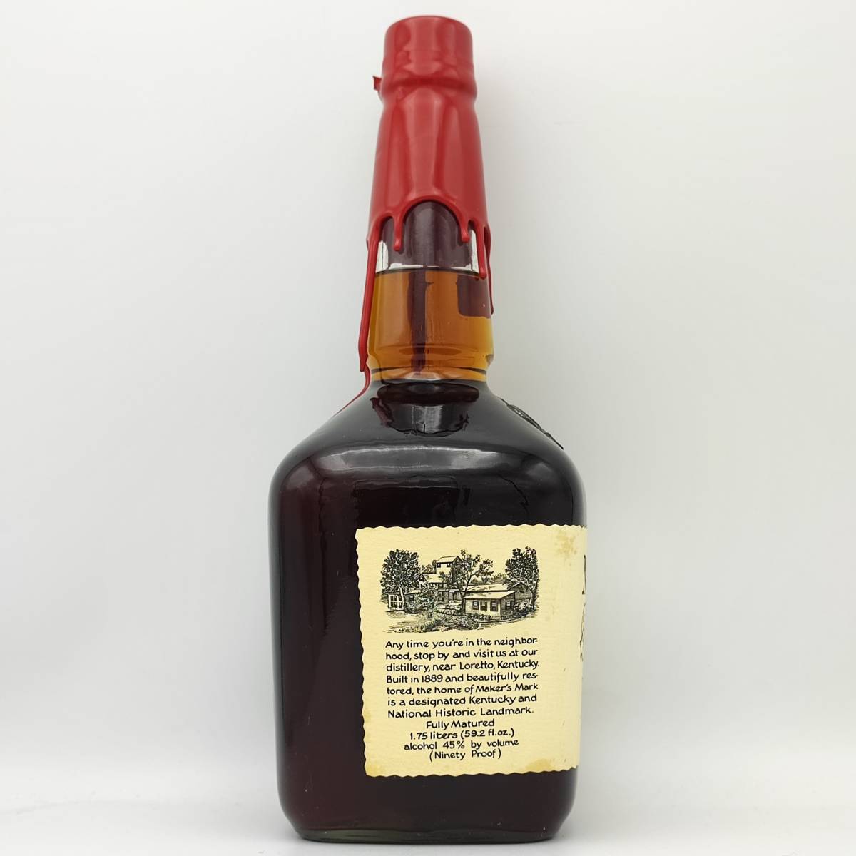 【全国送料無料】Maker's Mark OLD STYLE SOUR MASH KENTUCKY STRAIGHT BOURBON WHISKY　45度 1750ml【メーカーズマーク】