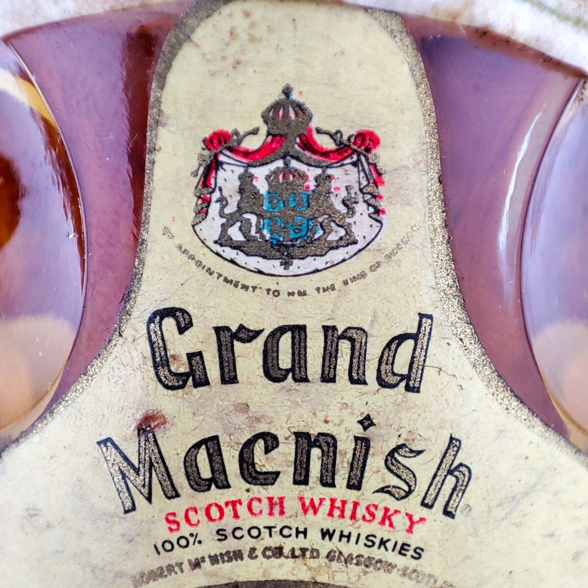 特級 Grand Macnish SCOTCH WHISKY 43度 48ml【グランド マクニッシュ グラン マクニッシュ スコッチ ウイスキー】の画像5