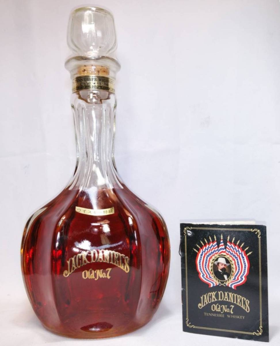 特級 JACK DANIEL'S Old No 7 ''Roosevelt Decanter'' 45度 特級 JACK DANIEL'S Old No 7 ''Roosevelt Decanter'' 45度