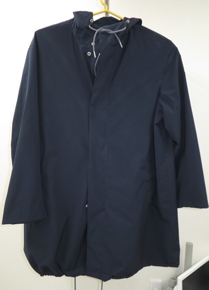 未使用アルマーニ エクスチェンジ ナイロンコート特大5L程度ネイビーArmani Exchange Men's A to X Patch Recycled Nylon Trench Coat, XXL