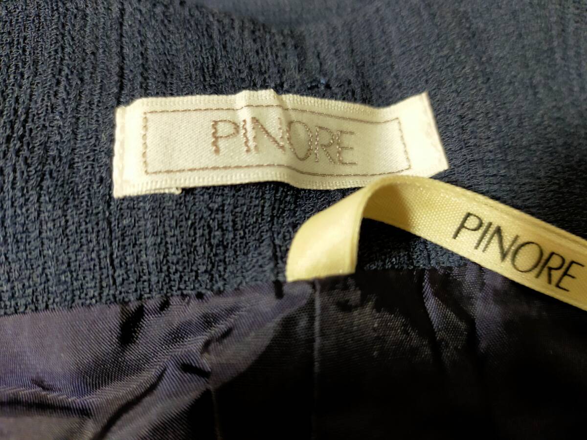 定価2.2万　ピノーレ　PINORE パンツ　ウエスト64 ネイビー_画像5