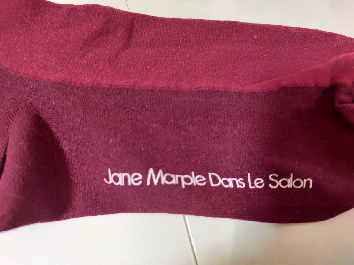 　Jane Marple ジェーンマープル　タイツ　新品　ボルドー　_画像2