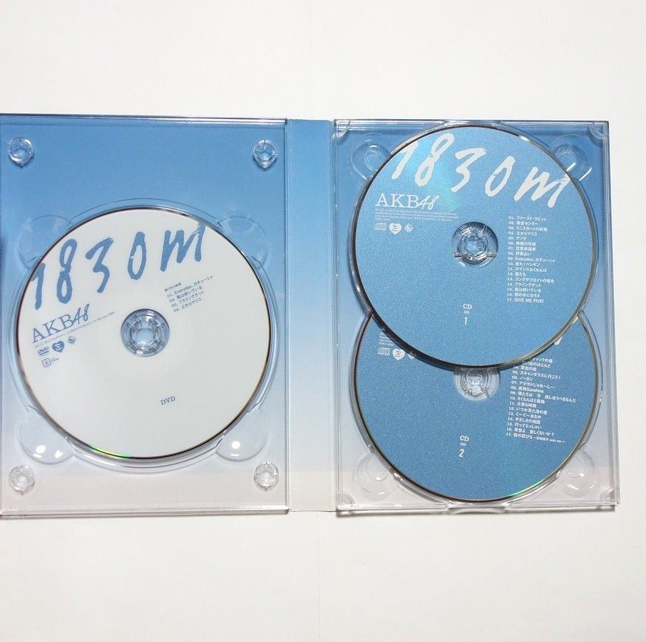 AKB　ここにいたこと　1830m　セット　CD+DVD