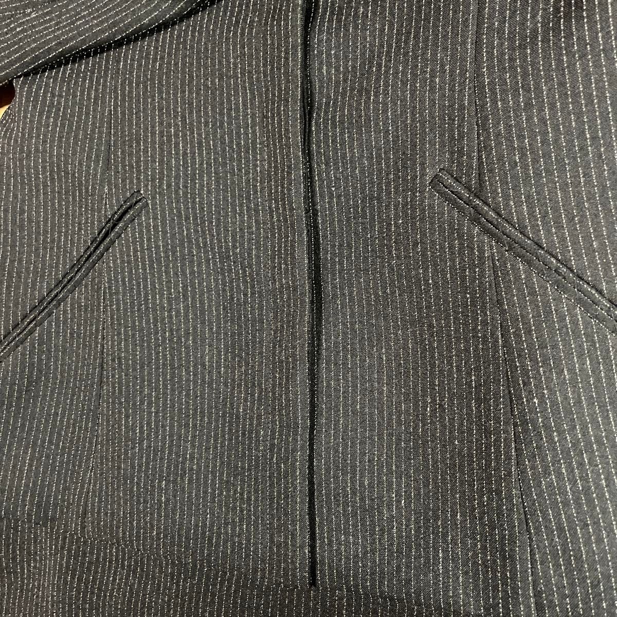 ESPRITMUR エスプリミュール　スーツ　size 9号　黒　ピンストライプ　スカートスーツ