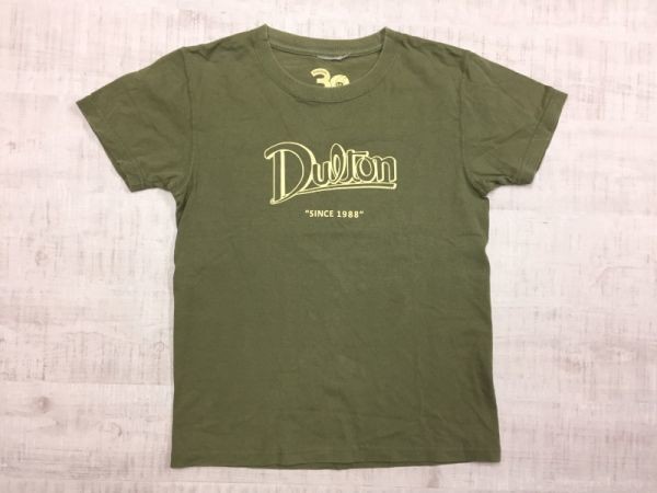 ダルトン Dulton アメカジ レトロ オールド サーフ 西海岸 30周年記念 ロゴプリント 半袖Tシャツ メンズ コットン100% XS_画像1