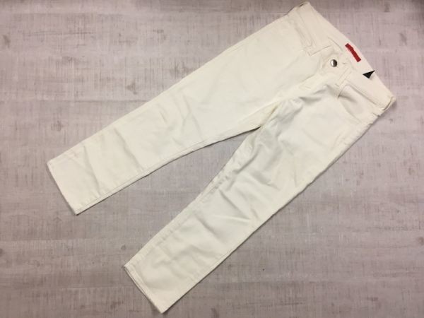  red card RED CARD TOKYO skinny stretch white Denim jeans pants lady's made in Japan 24 white 