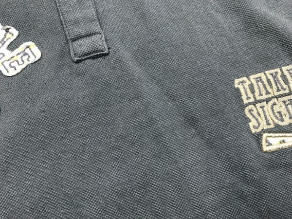 ゾーイ ZOY ドレスコードインターナショナル DRESS CODE INTERNATIONAL 半袖ポロシャツ ゴルフ レディース 40 グレー_画像3