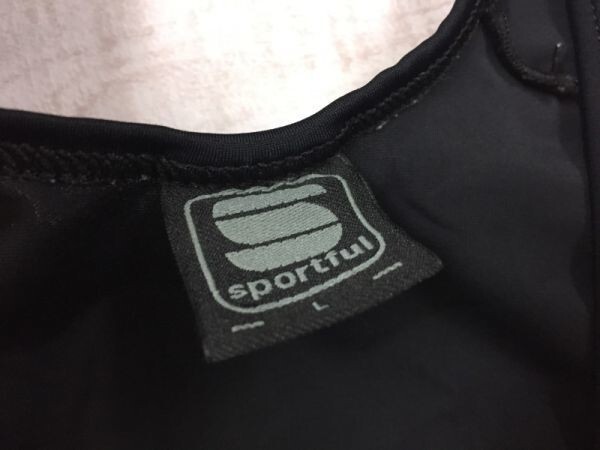 スポーツフル sportful サイクル・ウェア プロテクター入り ビブショーツ レーシング パンツ ボトムス メンズ ストレッチ素材 L 黒_画像2