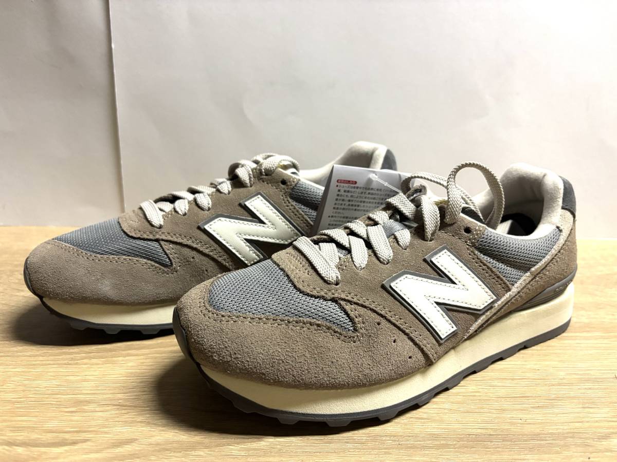 未使用 24cm D ニューバランス WL996TO2 ブラウン new balance