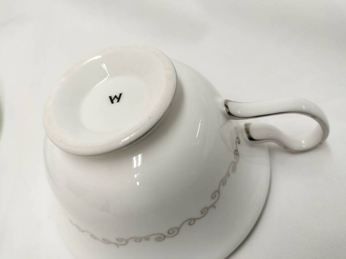 WEDGWOOD Wedgwood PSYCHEpshuke cup блюдце комплект б/у посуда европейская посуда чайная чашка текущее состояние товар [ включение в покупку не возможно ]