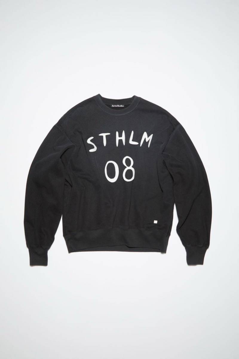 Acne Studios スウェット　新品　M パッチプリントセーター - リラックスフィット　ユニセックス._画像3