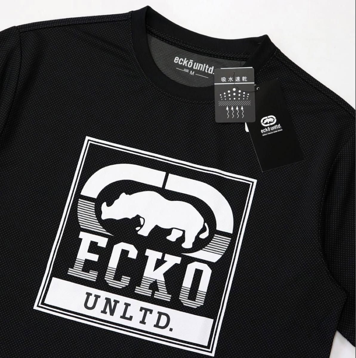 エコーアンリミテッド Ecko Unltd ダンス系 DANCE ウェア メンズ Tシャツ 黒 [ECM2298S-19-M]