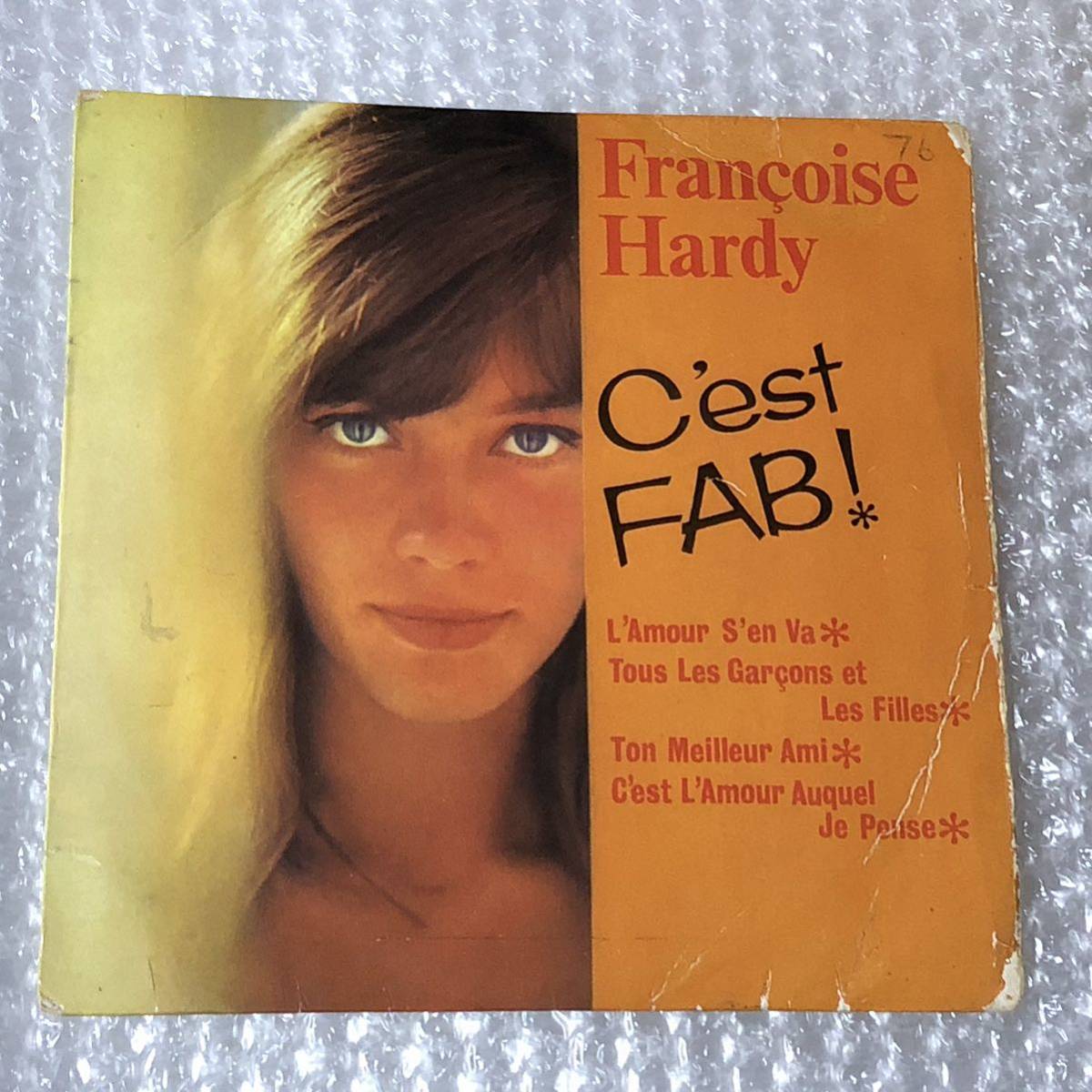 Francoise Hardy / C'est Fab ! UK Orig Mono 7' EP_画像1