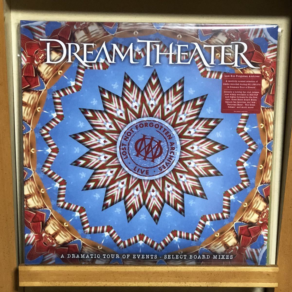 Dream Theater / A Dramatic Tour of Events EU 2021年　3LP + 2CD 未開封シールド盤_画像1